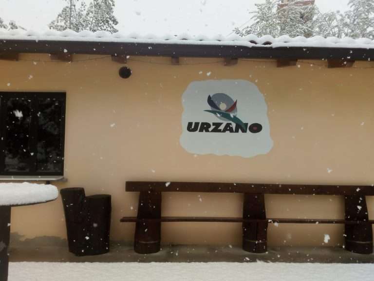 La sede del Circolo sotto la neve